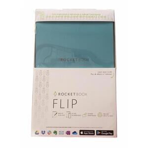 Rocketbook Flip Executive Size 6" x 8.8" Reusable Smart Notepad – New Sealed
